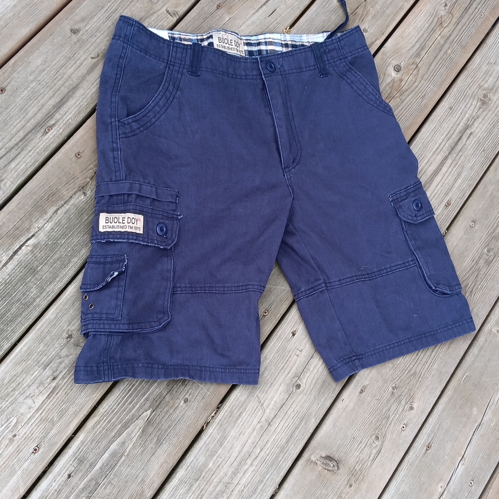 Cotton cargo shorts